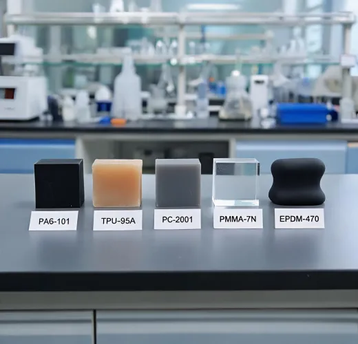 Polymer material samples